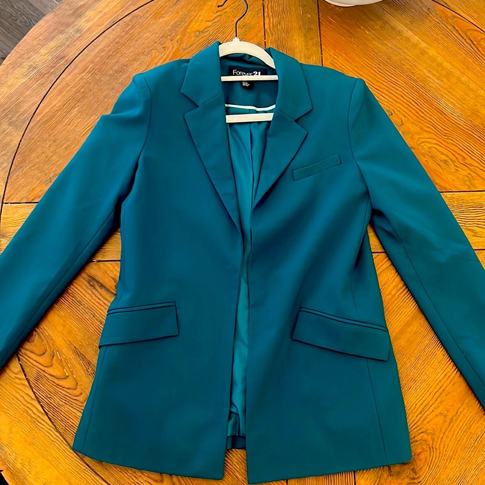 Green blazer